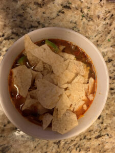 The best “Gringo Tortilla Soup”